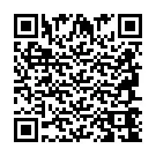 Código QR para número de teléfono +2694744120