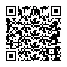 Código QR para número de teléfono +2694744203