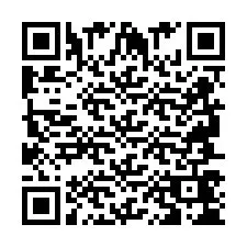 Código QR para número de telefone +2694744258