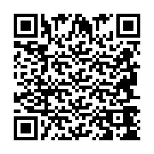 Código QR para número de telefone +2694744292