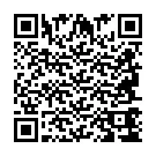 QR-код для номера телефона +2694744306