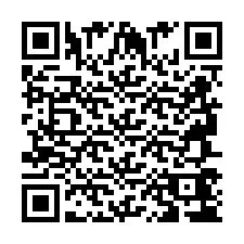 QR-код для номера телефона +2694744320