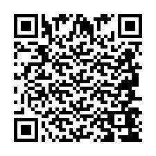 QR код за телефонен номер +2694744378