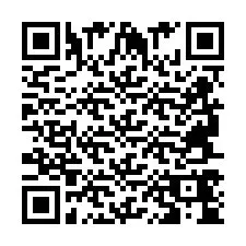 QR-код для номера телефона +2694744443