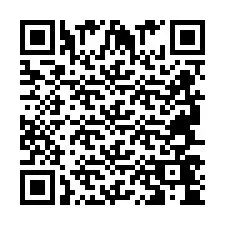 QR-код для номера телефона +2694744473