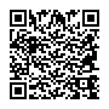 Código QR para número de teléfono +2694744503