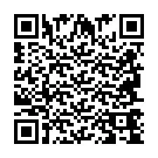 Código QR para número de telefone +2694744516