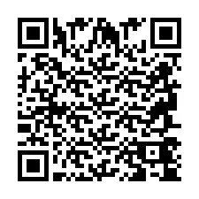 Código QR para número de teléfono +2694744521