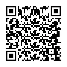 Codice QR per il numero di telefono +2694744558