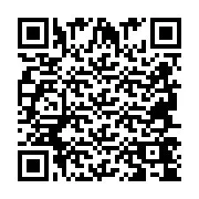 QR-код для номера телефона +2694744563