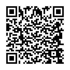 QR-код для номера телефона +2694744566