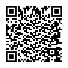 Código QR para número de telefone +2694744606