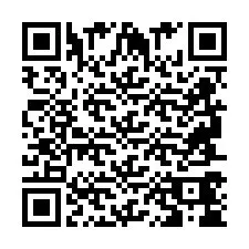 QR Code pour le numéro de téléphone +2694744609