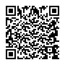 QR-код для номера телефона +2694744614