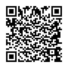 Código QR para número de teléfono +2694744618