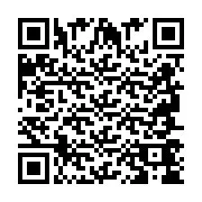 QR код за телефонен номер +2694744638