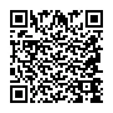 Código QR para número de telefone +2694744639