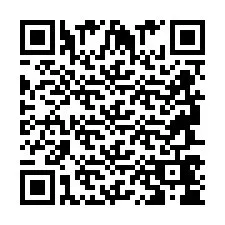 Código QR para número de telefone +2694744651