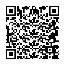 QR-код для номера телефона +2694744653