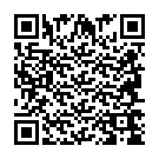 Código QR para número de telefone +2694764662