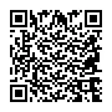 QR код за телефонен номер +2694764887