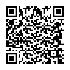 QR-код для номера телефона +2694764962