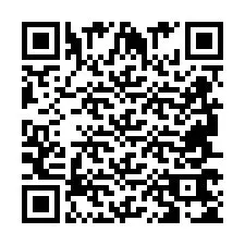 Código QR para número de telefone +2694765037