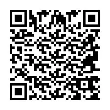 Código QR para número de telefone +2694765043