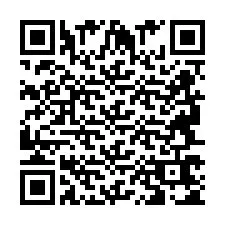 Código QR para número de teléfono +2694765052