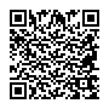 QR код за телефонен номер +2694765067