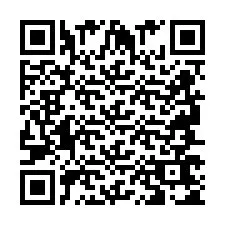 Código QR para número de teléfono +2694765078