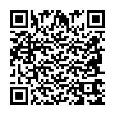 QR код за телефонен номер +2694765106