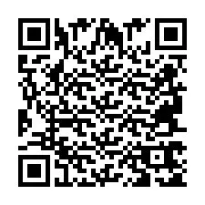 Codice QR per il numero di telefono +2694765143