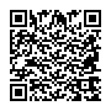 QR-код для номера телефона +2694765187