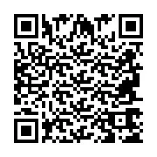 Código QR para número de teléfono +2694765287