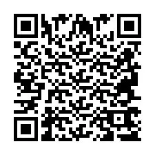 Código QR para número de teléfono +2694765333