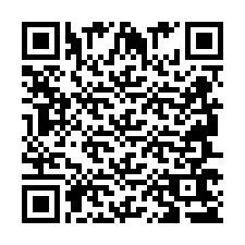 Codice QR per il numero di telefono +2694765374