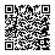 Código QR para número de telefone +2694765387