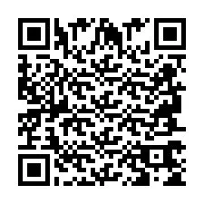 Código QR para número de teléfono +2694765408