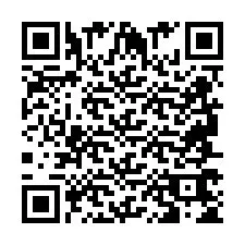 QR Code pour le numéro de téléphone +2694765429