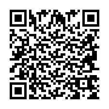 Código QR para número de telefone +2694765442