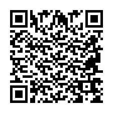 QR код за телефонен номер +2694765457