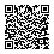 QR код за телефонен номер +2694765480