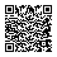 QR-code voor telefoonnummer +2694765486