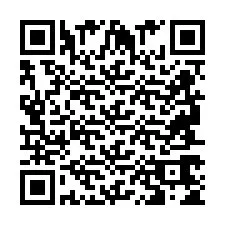 QR Code pour le numéro de téléphone +2694765489