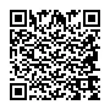 QR код за телефонен номер +2694765496