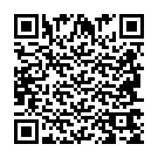 Codice QR per il numero di telefono +2694765516