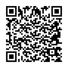 Código QR para número de telefone +2694765543