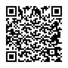 QR код за телефонен номер +2694765597