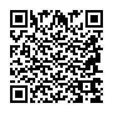 Codice QR per il numero di telefono +2694765615